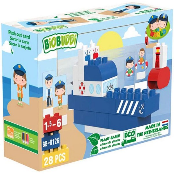 Продукт Bio Buddy - Конструктор Био Бъди – Полицейска лодка - 0 - BG Hlapeta
